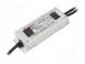 Napájecí zdroj  spínaný  LED  60W  12VDC  2,5÷5A  100÷305VAC  IP65