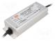 Napájecí zdroj  spínaný  LED  75W  35÷71VDC  525÷1050mA  IP65  700g
