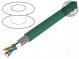 Vodič  ETHERLINE® Cat.5e,SF/UTP  5e  drát  Cu  4x2x24AWG  LSZH