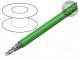 Vodič  ETHERLINE® Cat.7,S/FTP  7  drát  Cu  4x2x23AWG  PVC  zelená