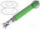 Vodič  ETHERLINE® Cat.6a,S/FTP  6a  lanko  Cu  4x2x23AWG  FRNC