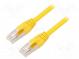 Patch cord  ETHERLINE® Cat.6a,S/FTP  6a  lanko  Cu  LSZH  žlutá