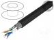 Vodič  ETHERLINE® LAN 1000,S/FTP  7  externí  drát  Cu  4x2x23AWG