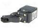 Limit switch  plastic roller Ø20mm  NO + NC  6A  400VAC  PG11