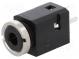 Zásuvka  Jack 3,5mm  zásuvka  stereo  s vypínačem  Poč.výv  4  THT
