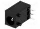 Zásuvka  napájecí DC  vidlice  3,5/1,3mm  MINI  THT  1A  12VDC