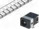 Zásuvka  napájecí DC  vidlice  3,5/1,3mm  MINI  SMT  1A  12VDC