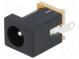 Zásuvka  napájecí DC  vidlice  5,5/2,1mm  5,5mm  2,1mm  pájení  5A