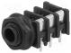 Zásuvka  Jack 6,3mm  zásuvka  stereo,s uzemněním  s vypínačem