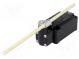Limit switch  adjustable fiber glass rod, R 19- 189mm  NO + NC