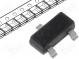 Tranzistor  P-MOSFET  unipolární  -12V  -2,6A  0,5W  SuperSOT-3