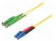 Světlovodný patch cord  E2/APC,LC/UPC  1m  Světlovod  9/125um