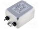 Filtr  odrušovací  250VAC  0,23mH  Cx  600nF  Cy  4,7nF  470kΩ  40A