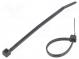Cable tie  L  100mm  W  3.6mm  polyamide  177N  black  Ømax  21mm