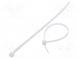 Cable tie  L  150mm  W  3.6mm  polyamide  177N  natural  Ømax  35mm