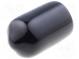 Čepička  Těleso  černá  Øvnitř  7,6mm  Mat  PVC Soft  L  13mm