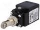 Limit switch  transversal metal roller Ø12mm  NO + NC  10A  IP67