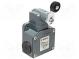 Limit switch  lever R 40mm, plastic roller Ø20mm  NO + NC  10A