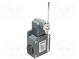 Limit switch  adjustable plunger, length R 19-116mm  NO + NC