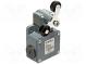 Limit switch  lever R 40mm, plastic roller Ø20mm, double  10A