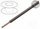 Vodič  FLRY-B  licna  Cu  0,5mm2  PVC  hnědo-černá  60V  100m  1,6mm