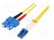 Světlovodný patch cord  OS2  LC/UPC,SC/UPC  3m  LSZH  žlutá