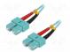Světlovodný patch cord  OM3  SC/UPC,z obou stran  1m  LSZH