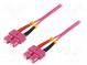 Světlovodný patch cord  OM4  SC/UPC,z obou stran  1m  LSZH