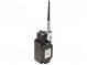Limit switch  plunger on spring loaded element R 106mm  10A
