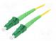 Světlovodný patch cord  OS2  LC/APC,z obou stran  3m  LSZH  žlutá