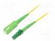Světlovodný patch cord  OS2  LC/APC,SC/APC  1m  LSZH  žlutá