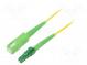 Světlovodný patch cord  OS2  LC/APC,SC/APC  20m  LSZH  žlutá