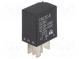 Relé  elektromagnetické  SPDT  Ucívky  24VDC  25A  automobilová