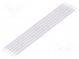 Konektor  flexibilní propojka  T.pásu  2,54mm  L  76,2mm  přímé