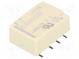 Relay  electromagnetic  DPDT  Ucoil  3VDC  2A  0.3A/125VAC  SMT