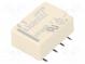 Relay  electromagnetic  DPDT  Ucoil  3VDC  2A  0.3A/125VAC  SMT
