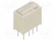 Relay  electromagnetic  DPDT  Ucoil  24VDC  2A  0.3A/125VAC  THT