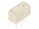 Relay  electromagnetic  DPDT  Ucoil  24VDC  2A  0.3A/125VAC  THT