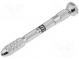 Drill holder  0.3÷3.2mm  Tip mat  steel  Mat  brass