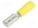 Faston  plochý  2,8mm  0,8mm  zásuvka  0,2÷0,5mm2  krimpovací