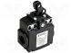 Limit switch  plastic roller Ø14mm  NO + NC  10A  max.500VAC