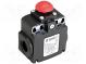 Limit switch  mushroom head plunger  NO + NC  10A  max.500VAC
