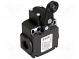 Limit switch  lever R 35mm, plastic roller Ø18mm  NO + NC  10A