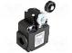 Limit switch  lever R 43mm, plastic roller Ø20mm  NO + NC  10A