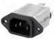 Konektor  napájecí AC  zásuvka  vidlice  10A  250VAC  IEC 60320
