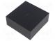 Kryt  pro zalévání  X 100mm  Y 100mm  Z 40mm  ABS  černá  -20÷60°C