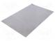Tepelně vodivá podložka  gelová  L 300mm  W 200mm  D 1mm  4,5W/mK