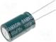 Kondenzátor  elektrolytický  low ESR  THT  1000uF  35VDC  ±20%