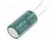 Kondenzátor  elektrolytický  low ESR  THT  4700uF  25VDC  Ø16x30mm
