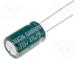 Kondenzátor  elektrolytický  low ESR  THT  470uF  35VDC  Ø10x16mm